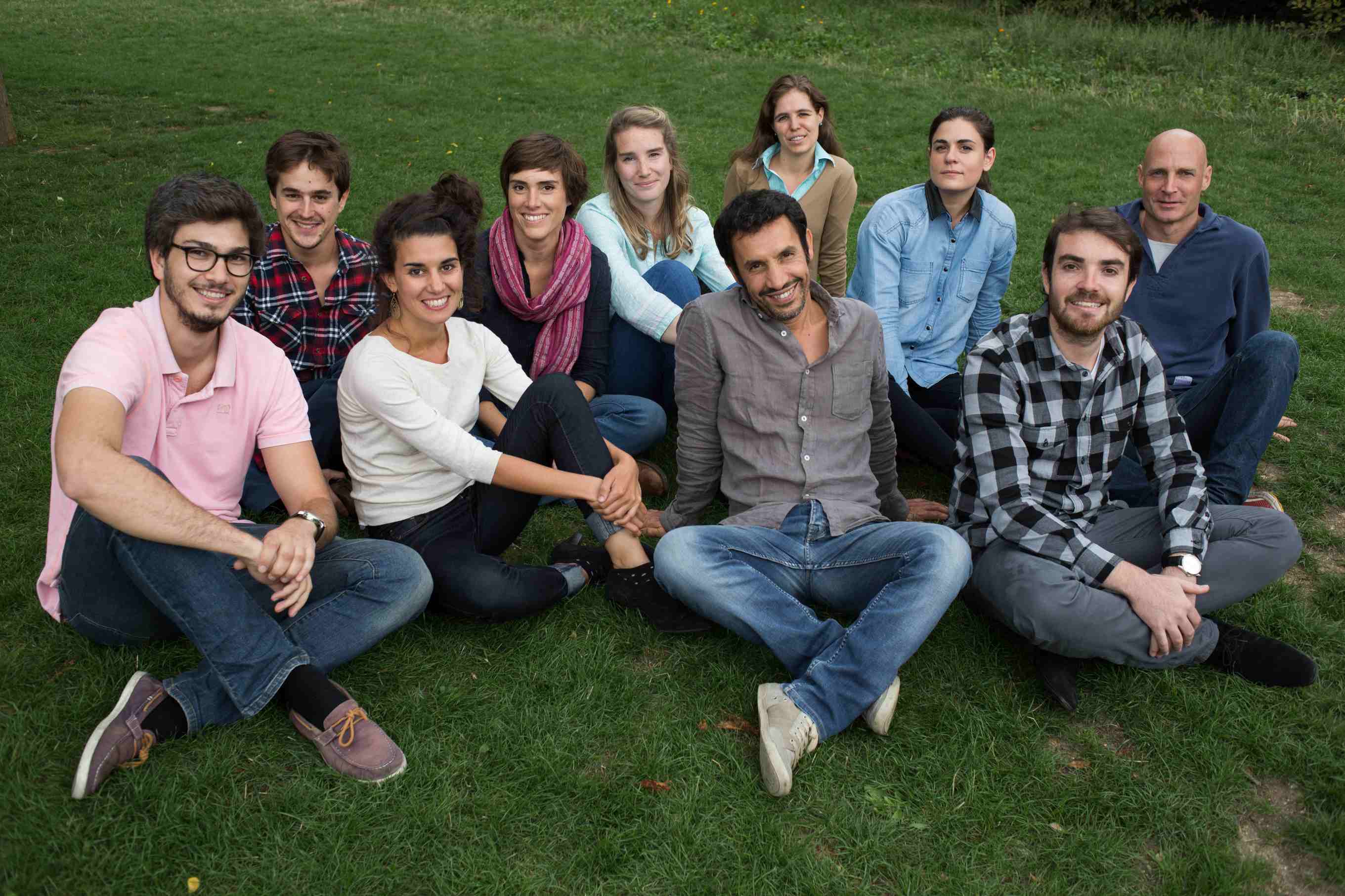 Pollinis' team, sept. 2015.