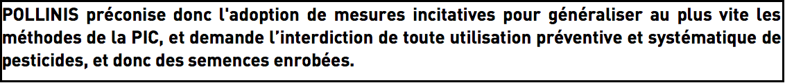 contribution saisine ANSES POLLINIS