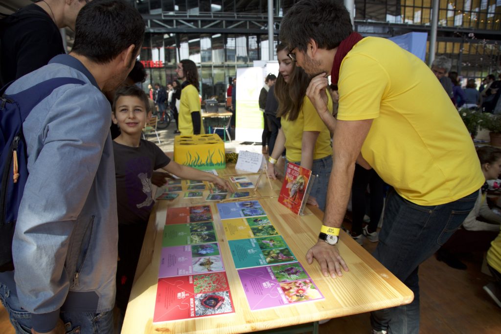 STAND POLLINISATEURS SAUVAGES DE POLLINIS À LA VILLETTE