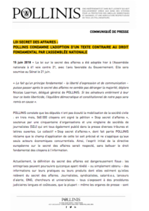 Loi-secret-des-affaires-POLLINIS-condamne-ladoption-dun-texte-contraire-au-droit-fondamental-par-lAssemblée-nationale