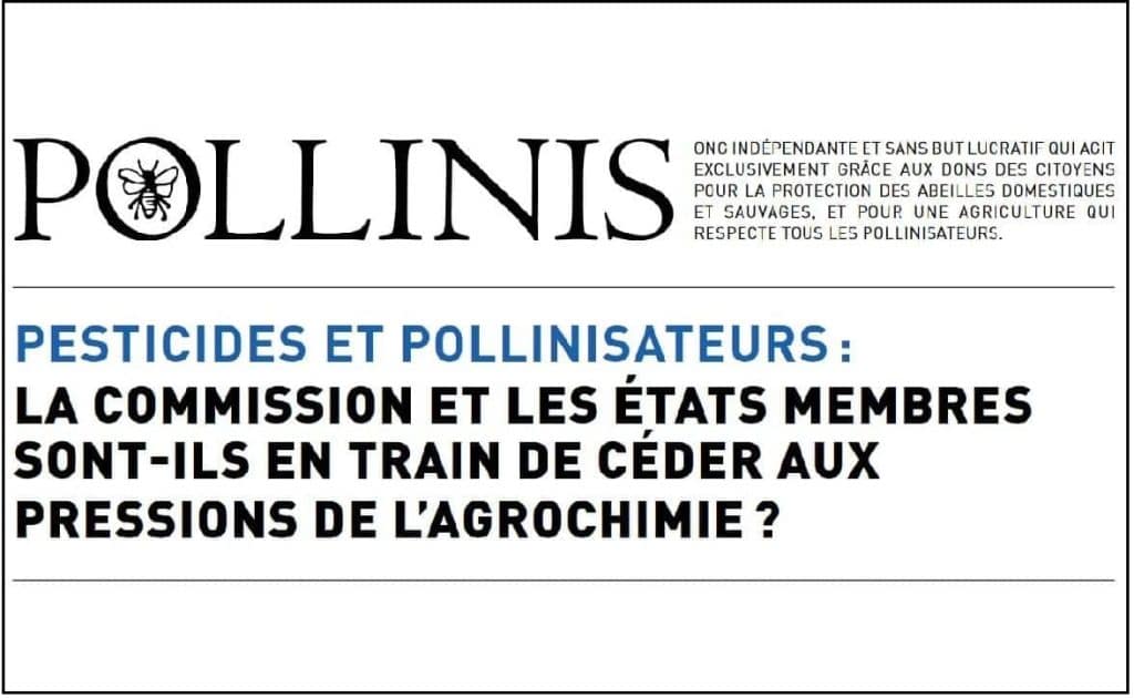 visuel note de synthèse sur les lobbies des pesticides et l'Union européenne