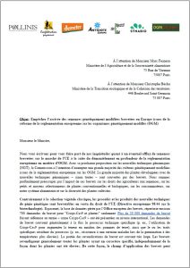 Lettre_Ministeres_Nouveaux_OGM_Deregulation