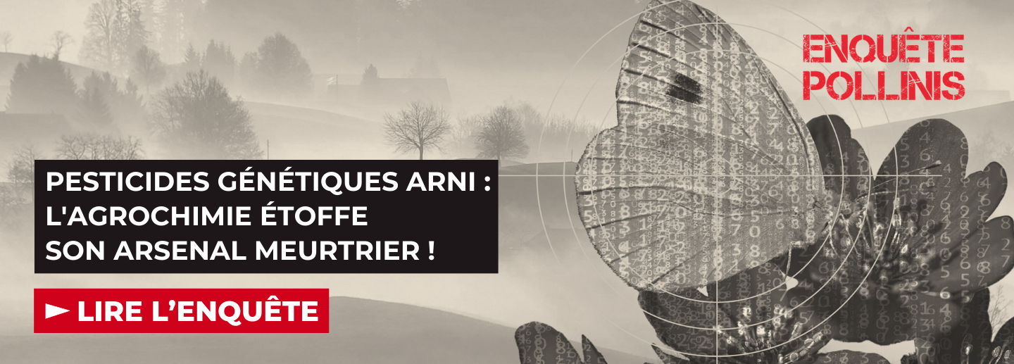 pesticides ARNi l'enquête pollinis