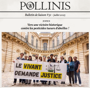 Bulletin de liaison de Pollinis n°31 juillet 2025