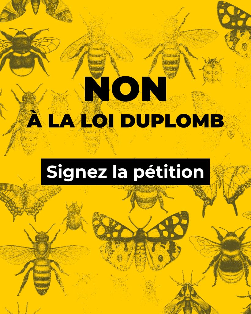 Bannière pétition Loi Duplomb Assemblée nationale.