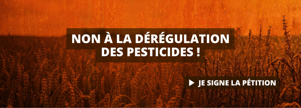 OMNIBUS non à la dérégulation des pesticides