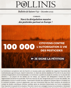 Bulletin de liaison #32 - Décembre 2025