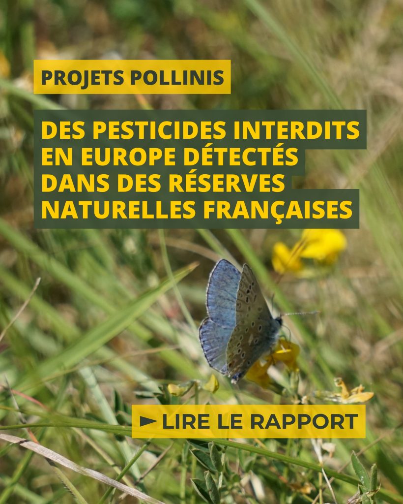 Bannière projet contamination pesticides réserves naturelles