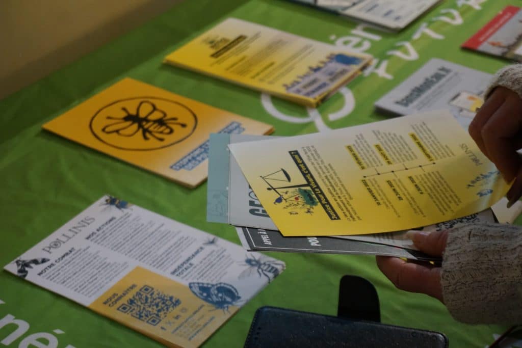 SPAP, flyers POLLINIS